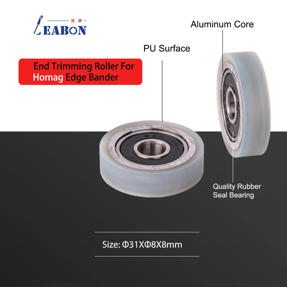 Rolo de rastreamento para corte final com rolamento para máquina de borda automática homag scm nanxing marcas