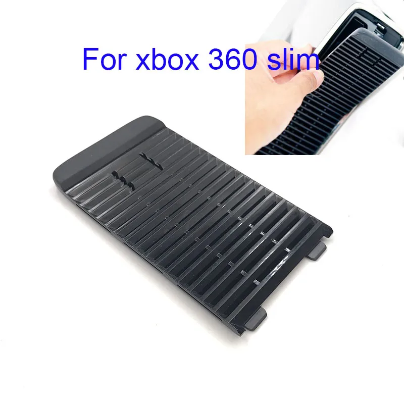 สีดำHDDสำหรับMicrosoft Xbox 360 Slim Hard Drive COVER
