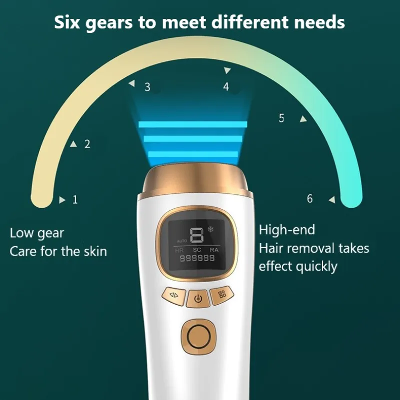 999999 Flashes Laser Epilator Painless IPL Photoepilator Hair Removal Home Bikini Hair Removal Device Epilator Dropship