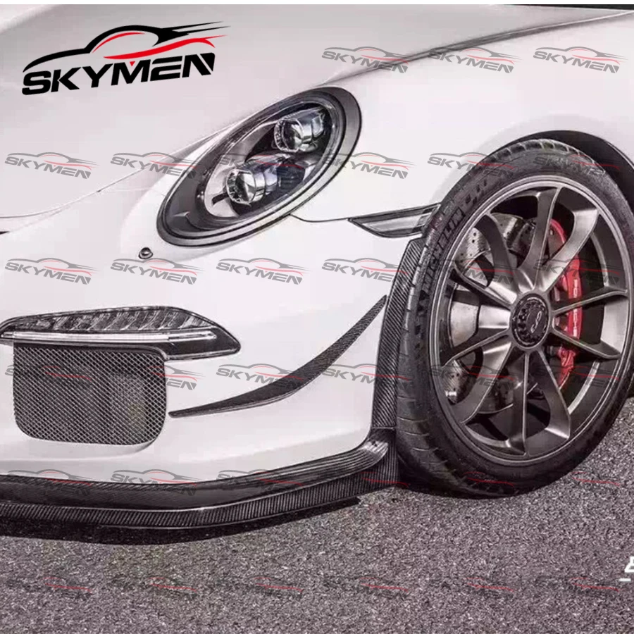 カーボンフロントバンパーカナードポルシェ911 GT3 aprスタイルの車の