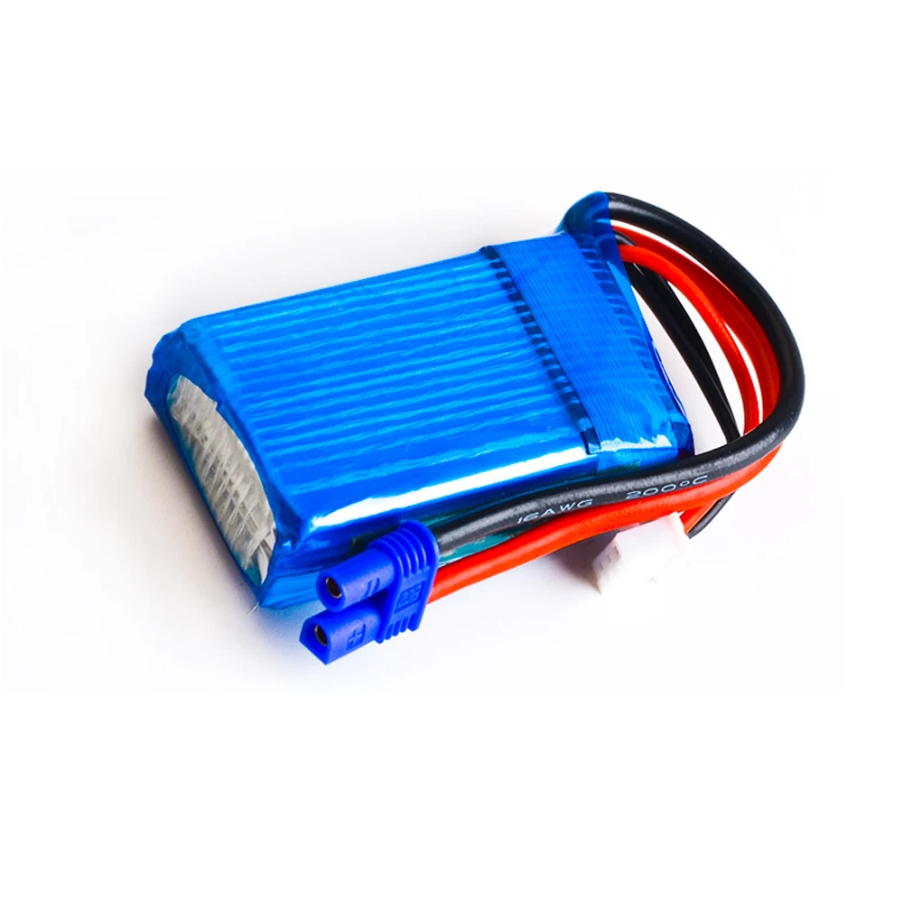 7.4V 800mAh 35C 2s bateria Lipo EC2 wtyczka do Walkera Rodeo 150 F150 RC zdalnie sterowany Quadcopter Drone model RC