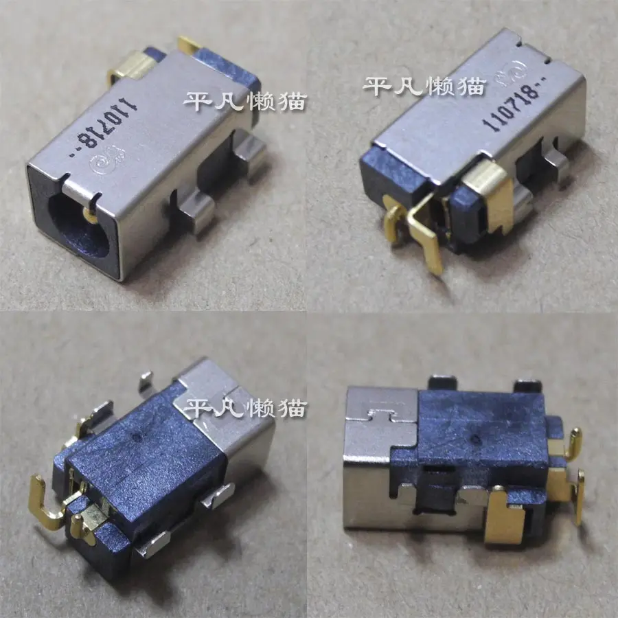 A=2PCS B=1PCS DC Power Jack for Lenovo ideapad 110S-11IBR 100S-14IBR 100-14IBY 120S-11IAP DC Connector Laptop Socket Power