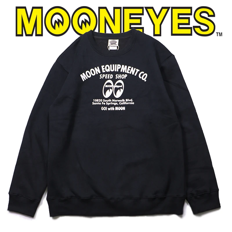 Hip Hop Mooneyes Moon Eyes Winter Fleece Hoodie For Men T shirt Pullover Thick Loose Women Fleeces Sweatshirt Casual Coat