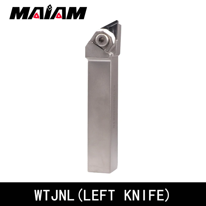 turning tool rod WTJN WTJNR1616 WTJNL1616 H16 WTJNR2020 WTJNL2020 k16 WTJNR2525 WTJNL2525 m16 WTJNR3232 p16 TNMG Triangle insert