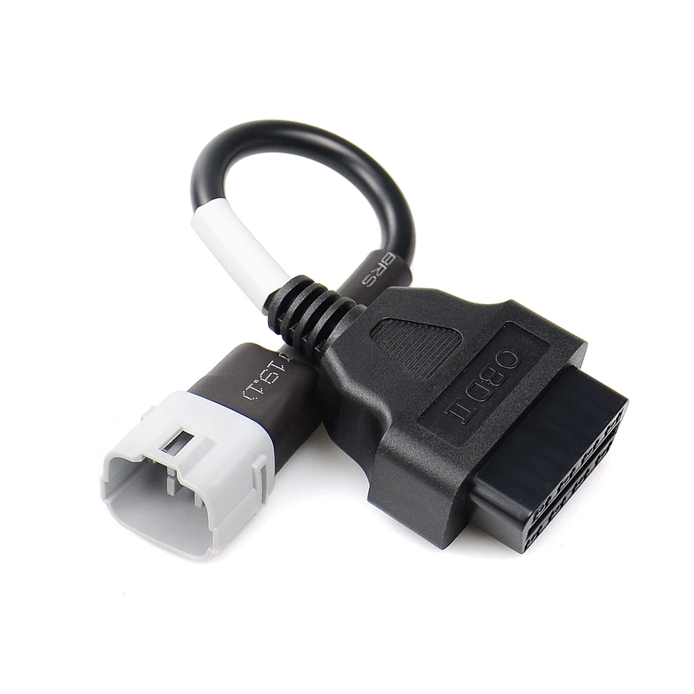 High quality OBD Motorcycle Cable for Suzuki 6 Pin Plug Cable Diagnostic Cable 6Pin to OBD2 16 Pin Adapter