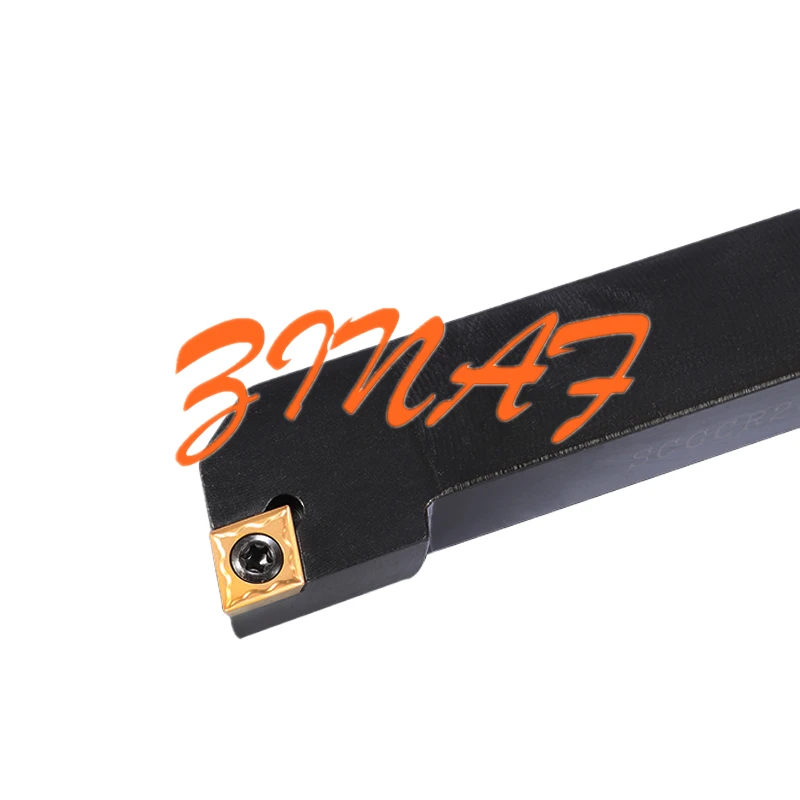 1 قطعة SCGCR1212 SCGCR1616 SCGCR2020 SCGCR2525 الخارجية تحول أداة عقد CCMT09T304 كربيد مخرطة بار CNC أدوات القطع