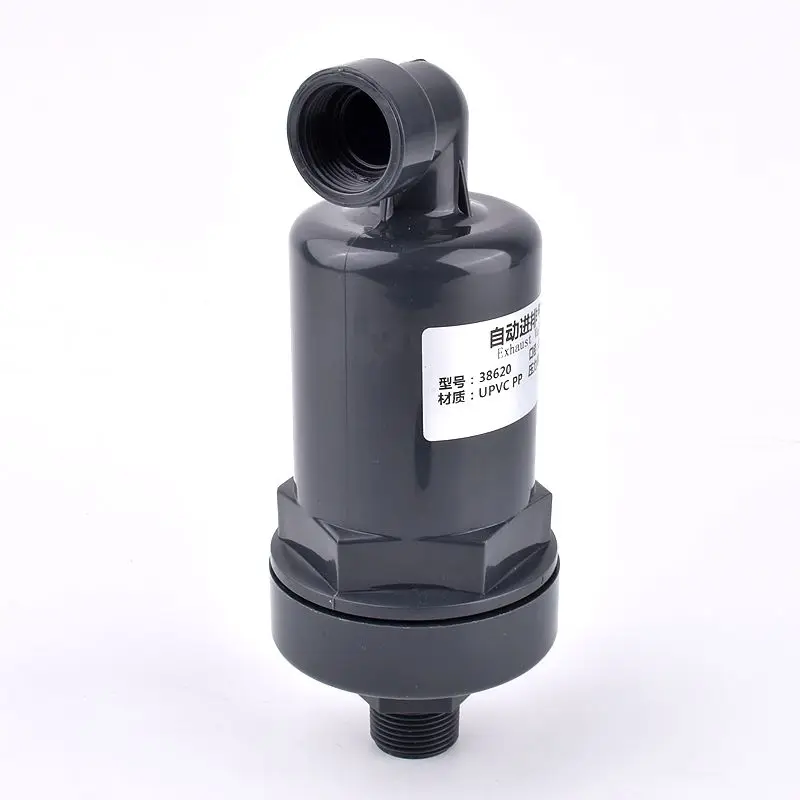 

1pc 1/2"-2" Male thread UPVC Intake Exhaust Valve Aquarium Garden Irrigation System Air Inlet Outlet Automatic Regulating Valve