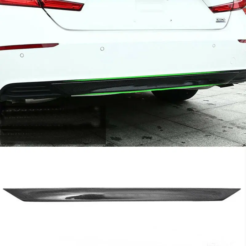 

Carbon fiber Lower Rear Bumper Moulding Cover Trim For Honda Accord 2018-2021 car accessories