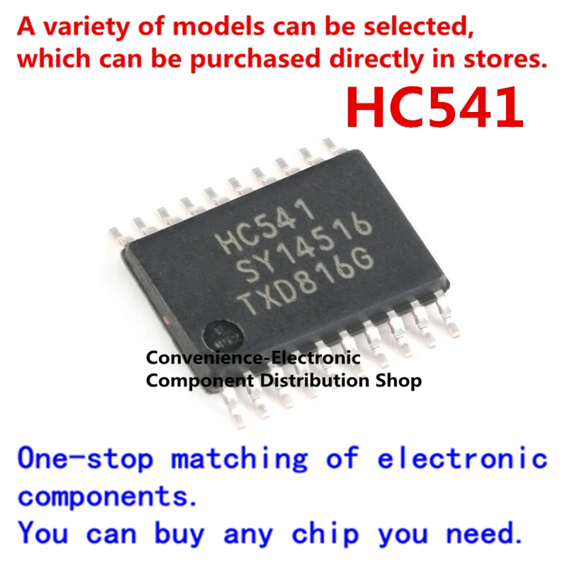 

10PCS/PACK HC541 74HC541PW SN74HC541PWR SMD 74HC541PWR TSSOP-14 six-channel inverter chip on chip