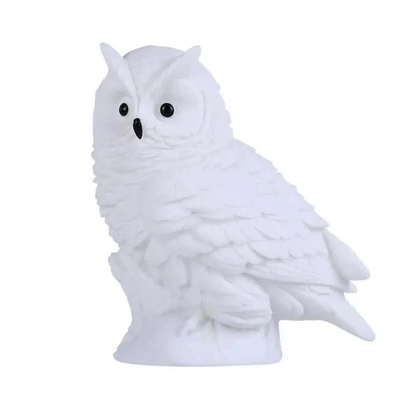 Adorkable Owl Table Light Animal Cartoon Bedside Lamp Eye Caring Reading Night Light for Home Bedroom Gift