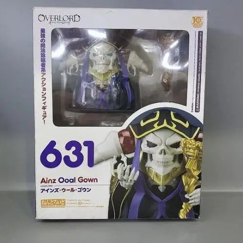 10cm Overlord Ainz OOal Gown New 631# Doll Cartoon Anime Action Figure PVC toys Collection figures for friend gift