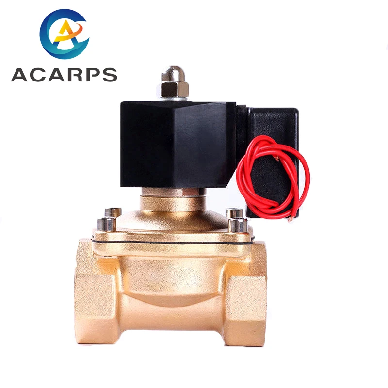 

1-1/4" Non Hot Energy Saving Normally Closed Water Solenoid Valve 12V 220V 24V 110V 240V 120V For Water Gas Oil