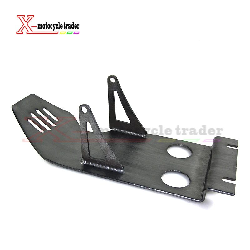 Motorcycle Heavy Duty Alloy Bash Plate Aluminum  Luminum  Skid Plate Engine Protecting Plate PIT BIKES ATOMIK yx140 150 160CC