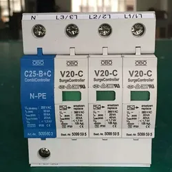 20KA-40KA V20-C/3+NPE Surge Arrester ~385V AC