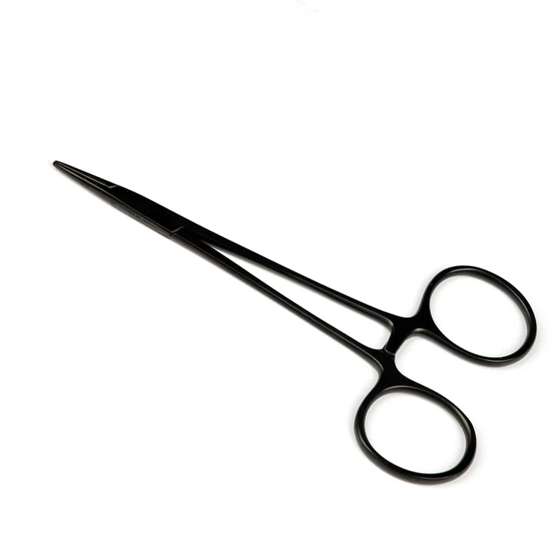 Needle Holder Holding Steady Indented Clear 12.5cm Tungsten Steel The Black Handle Clamp The Suture Needle Surgical Instruments