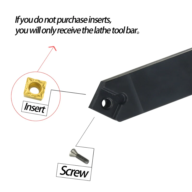 1pc SSDCN1616H09 SSDCN2020K09 SSDCN2525M12 External Turning Tool Holder SCMT Carbide Inserts Lathe CNC Cutting Tools Set