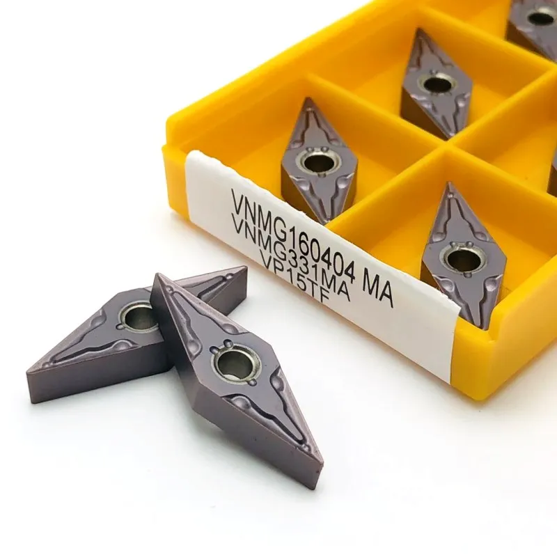 Utensile in metallo duro VNMG160408 MA utensili da taglio per metalli esterni di alta qualità utensile per fresatura di macchine utensili CNC VNMG160404 utensili indicizzabili