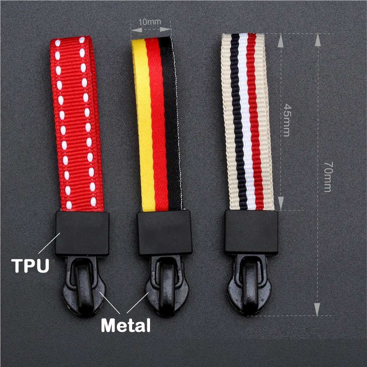 5# Webbing Ribbon Zipper Pull Waterproof Nylon Reverse Zipper Head DIY Sewing Zipper Sliders Outdoor Jackets Backpack Accessory