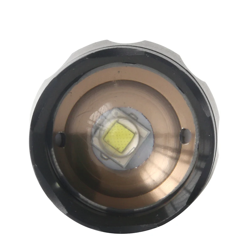 Linterna táctica portátil para acampar, luz LED Z12 A100 XML T6 L2, resistente al agua, con 5 modos de Zoom