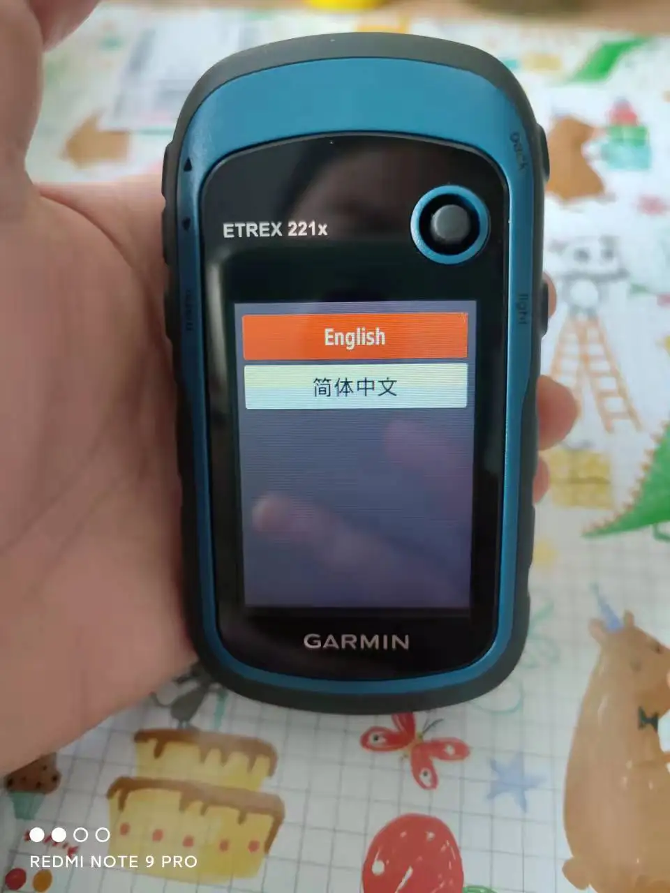 Garmin eTrex 221X نظام تحديد المواقع المحمول في الهواء الطلق + GLONASS Navigator Coordinate Position Indicator Acre Measure