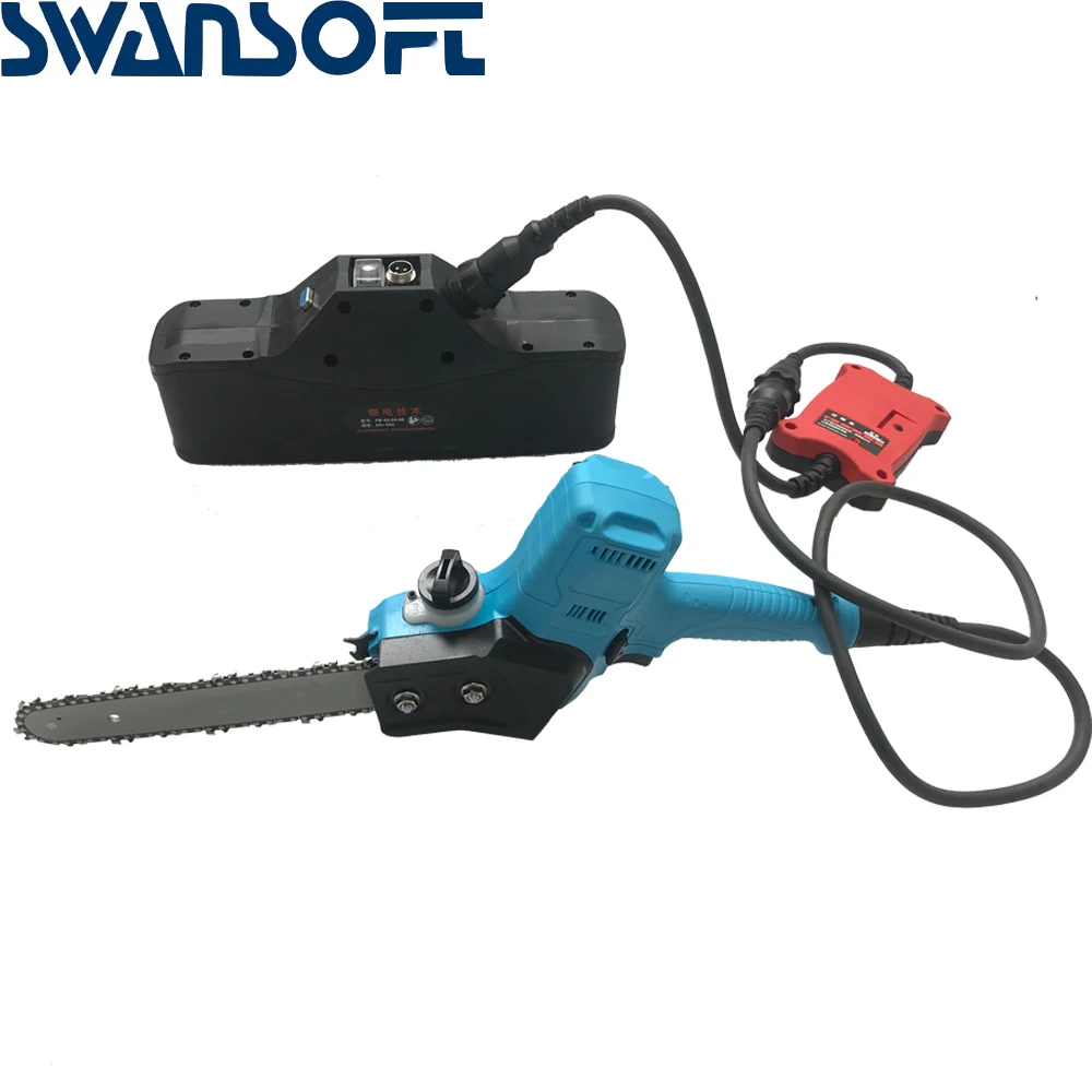 Patent Simple Convenient Chain Saw Battery Carving Top Handle Chainsaw  Bettery Capacity: 40V 400W