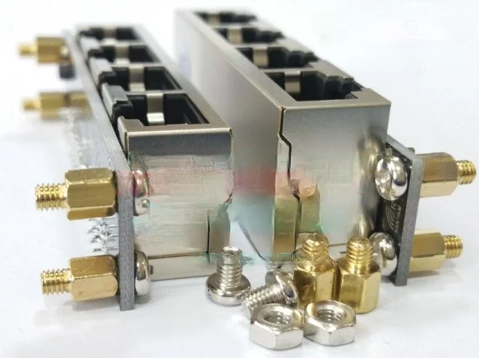 Controlador Industrial MODBUS RS485 CAN, Conector de concentrador de comunicación Serial de interconexión de puerto de red, Bus RJ45