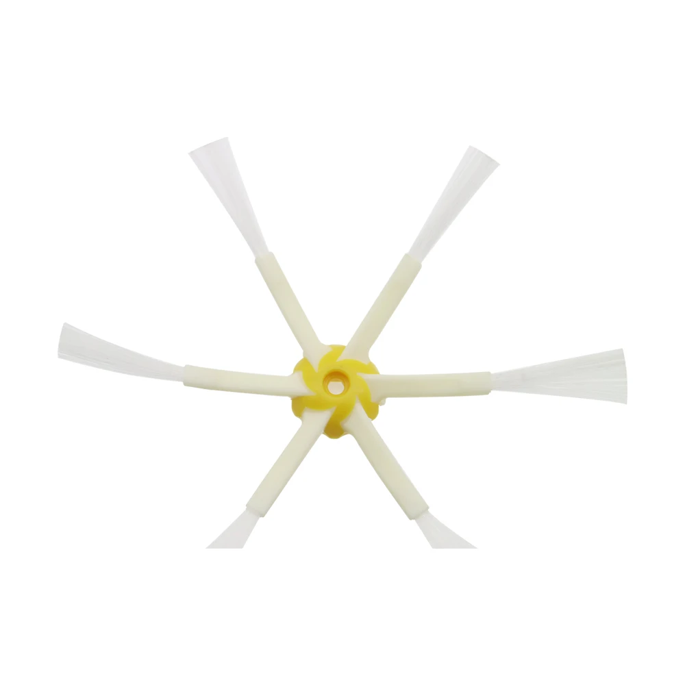 10 X แปรงด้านข้าง6ชิ้นสำหรับ IRobot Roomba 500 600 700 Series 560 630 650 550 760 770 780อะไหล่เครื่องดูดฝุ่น