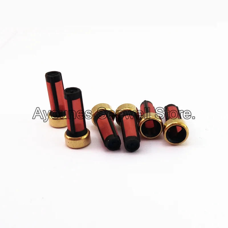 250 قطعة MD 619962   فلتر inejctor لمجموعات إصلاح حاقن الوقود (AY-F104B)