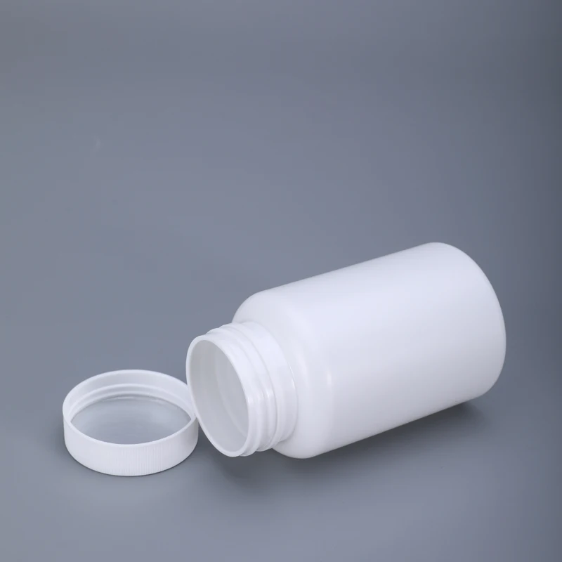 Food Grade Empty Medicine Bottle with Lid High Quality Round plastic container for Capsule Pill Tablets Sample Bottles