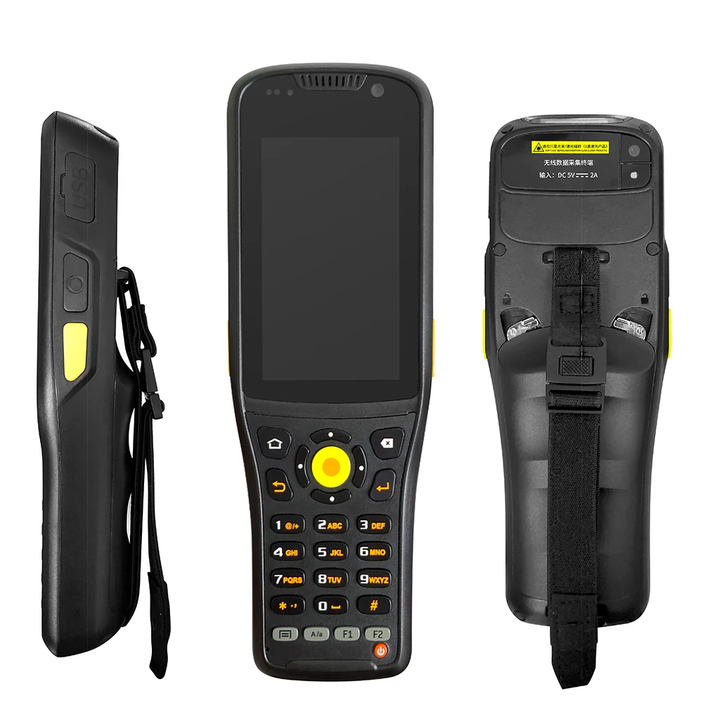 EVAWGIB EV-C60 1D 2D Android 8.1 PDA Rugged Handheld Terminal PDA Data Collector Bluetooth Barcode Scanner WIFI RFID GPS Reader