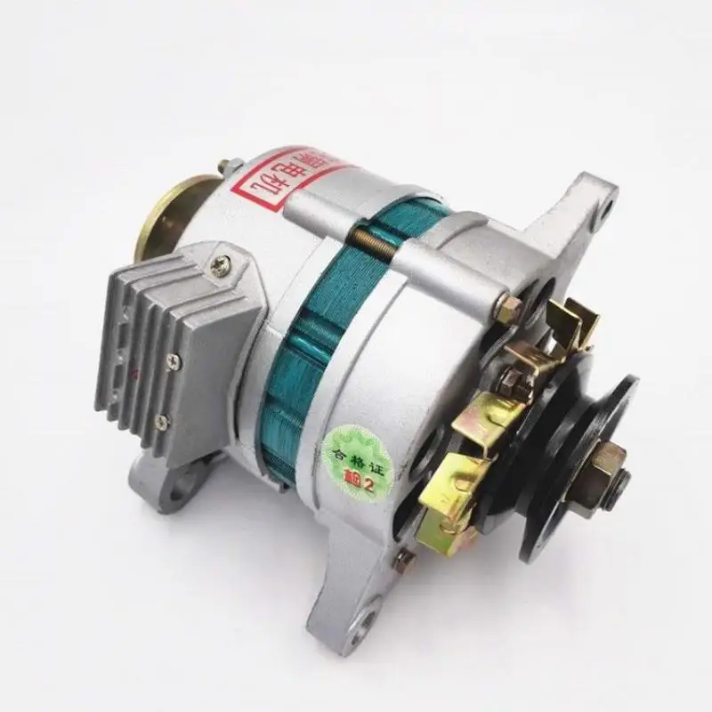 Generador de imán permanente de 12V, carga CA/CC con lámpara de doble uso para vehículos agrícolas/tricycles/tractores de cuatro ruedas