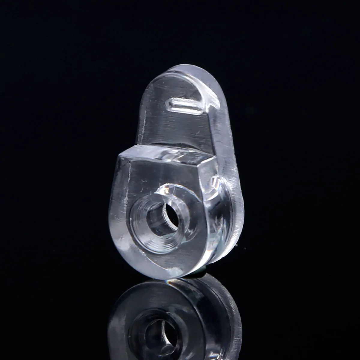 Cabinet Door Glass Retainer Clips Panel Retainer Clips for Window Dressing Glass Panel Retainer Mirror Fix Clips Pane 100Pcs/bag