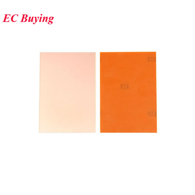 5pcs PF PCB Single Side Copper Clad Plate 5*10cm Laminate Circuit Board DIY Kit 5x10cm Universal Board Thickness 1.4mm