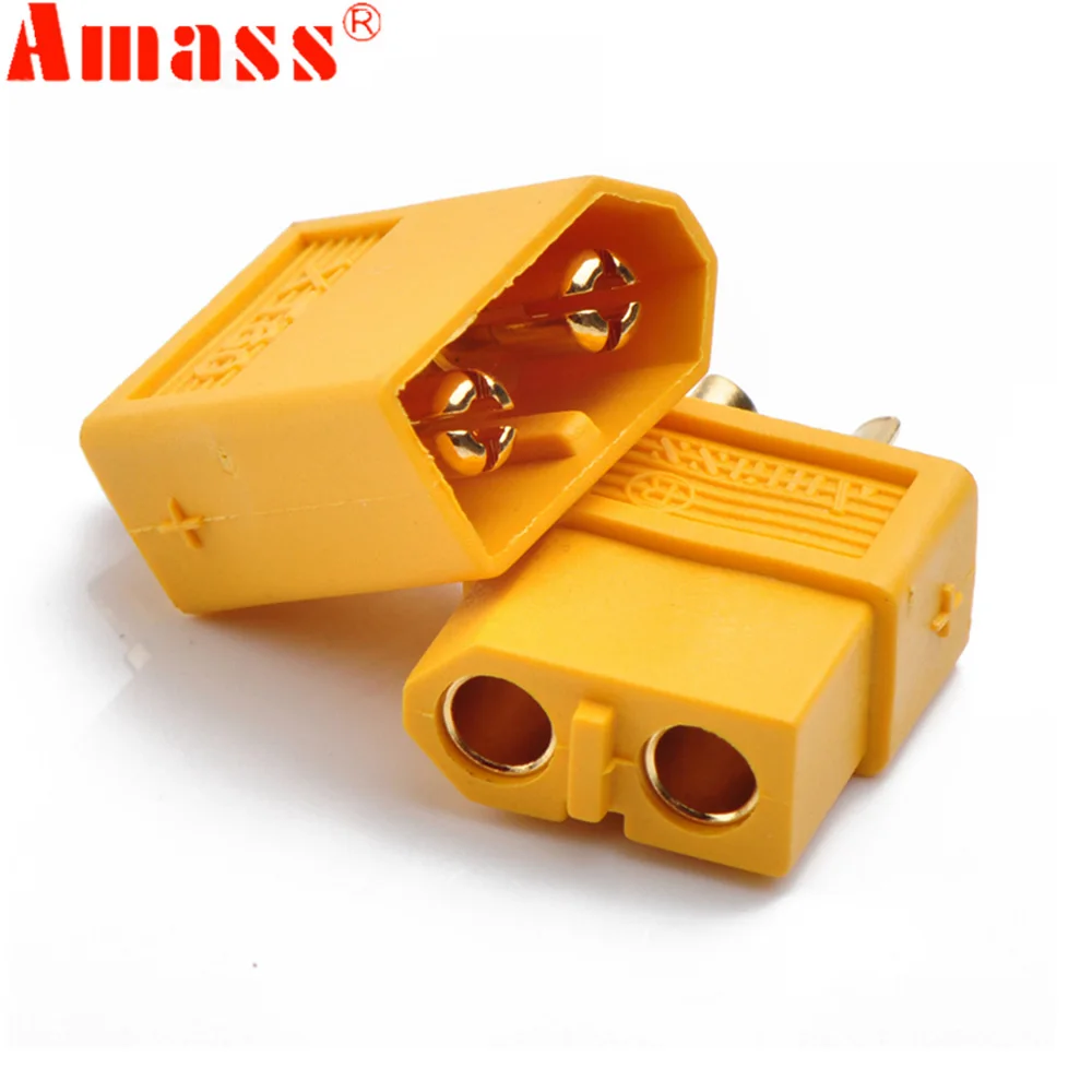 5 pair Amass XT60 XT-60 Male Female Bullet Connectors Plugs For RC Lipo Battery Quadcopter Multicopter ( 10pcs/lot)