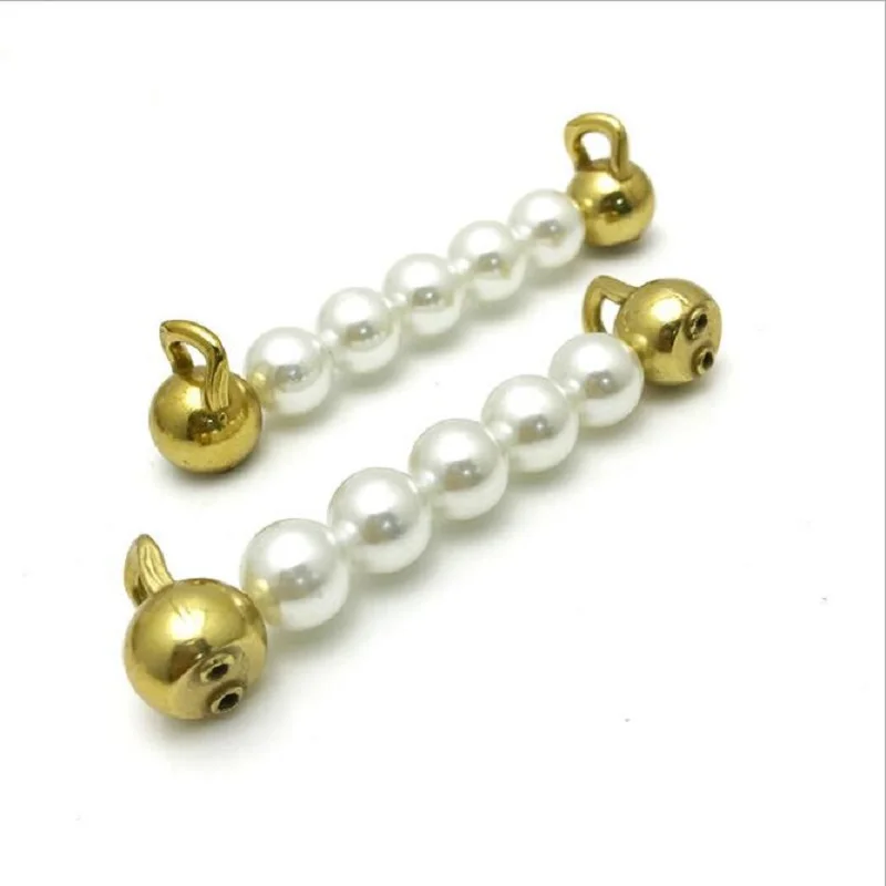 

(10 pieces / lot) DIY handbag pearl chain decoration buckle repair hardware hardware accessories