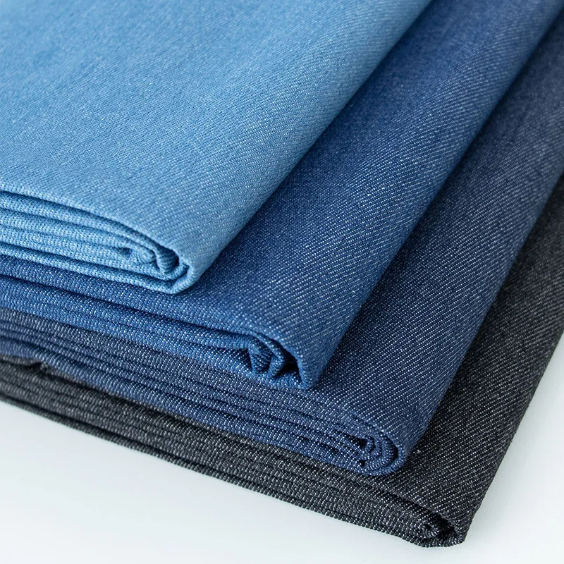 100x150cm 100%Cotton Denim fabric Jeans Washing Cloth Jacket Shirts Dress Denim Summer Thin DIY Patchwork Fabric Quilting Sewing