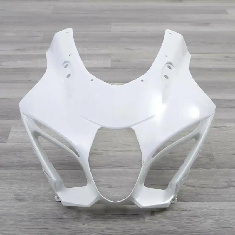 

Motorcycle Upper Front Fairing Cowl Nose For Suzuki GSXR1000 2017-2019 ABS Unpainted White