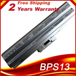 Laptop Battery VGP-BPS13 For Sony VGP-BPS13/S BPS13AS BPS13B/S BPS13A/S VGN-CS28 BPS13 VGN-CS Silver