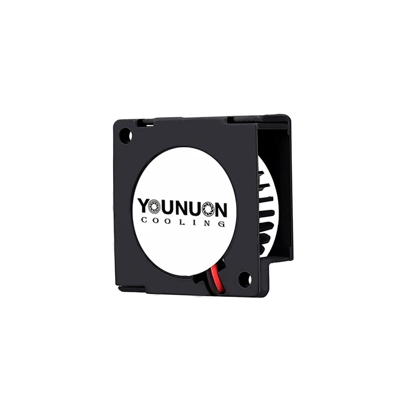 2 Pieces YOUNUON DC 5V 12V 24V 30x30x10mm Sleeve Dual Ball 1 inch Small Mini Blower Cooling Fan 30mm x 10mm 3cm 3010 3D Printer