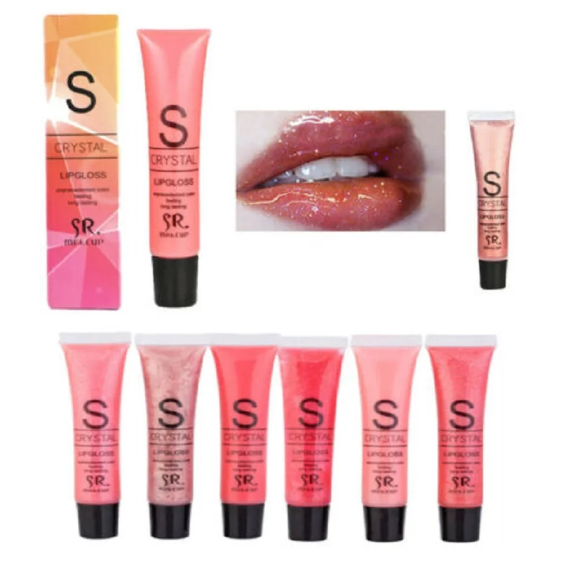 Glitter Lip Gloss 12 Colors Waterproof Long Lasting Nude Moisturizer Shimmer Mirror Lip Glaze Sexy Lips Makeup Cosmetic