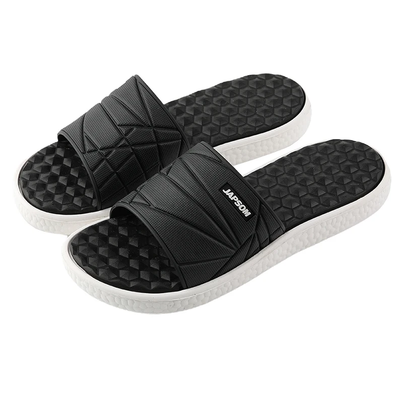 Summer Men Big Size Indoor EVA Massage Slippers Men\'s Slides House Room Home Shoes Soft Slipers Chausson Homme Pantoufle 48 49