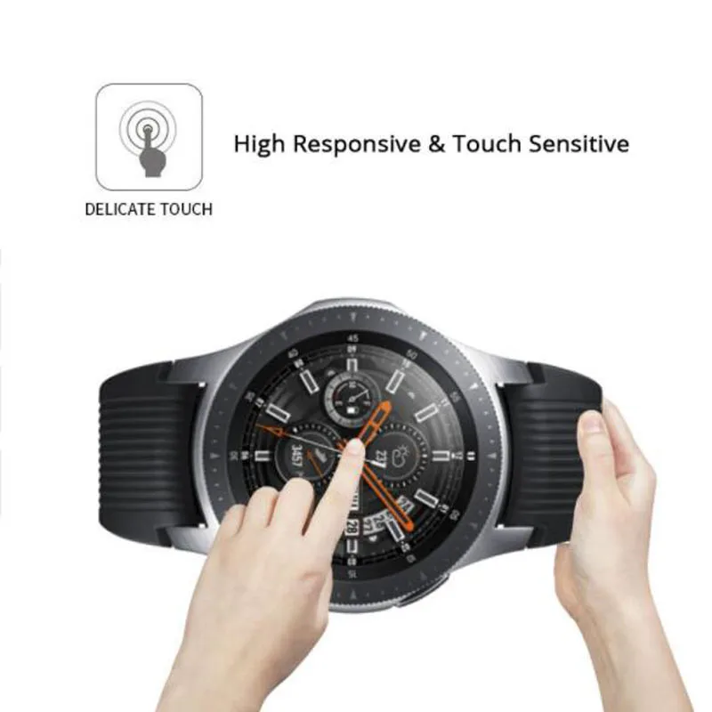 3Pc Clear ป้องกันฟิล์ม (ไม่ใช่แก้ว) สำหรับ Samsung Galaxy นาฬิกา42มม.46มม.กีฬา Smartwatch Full ป้องกันหน้าจอ
