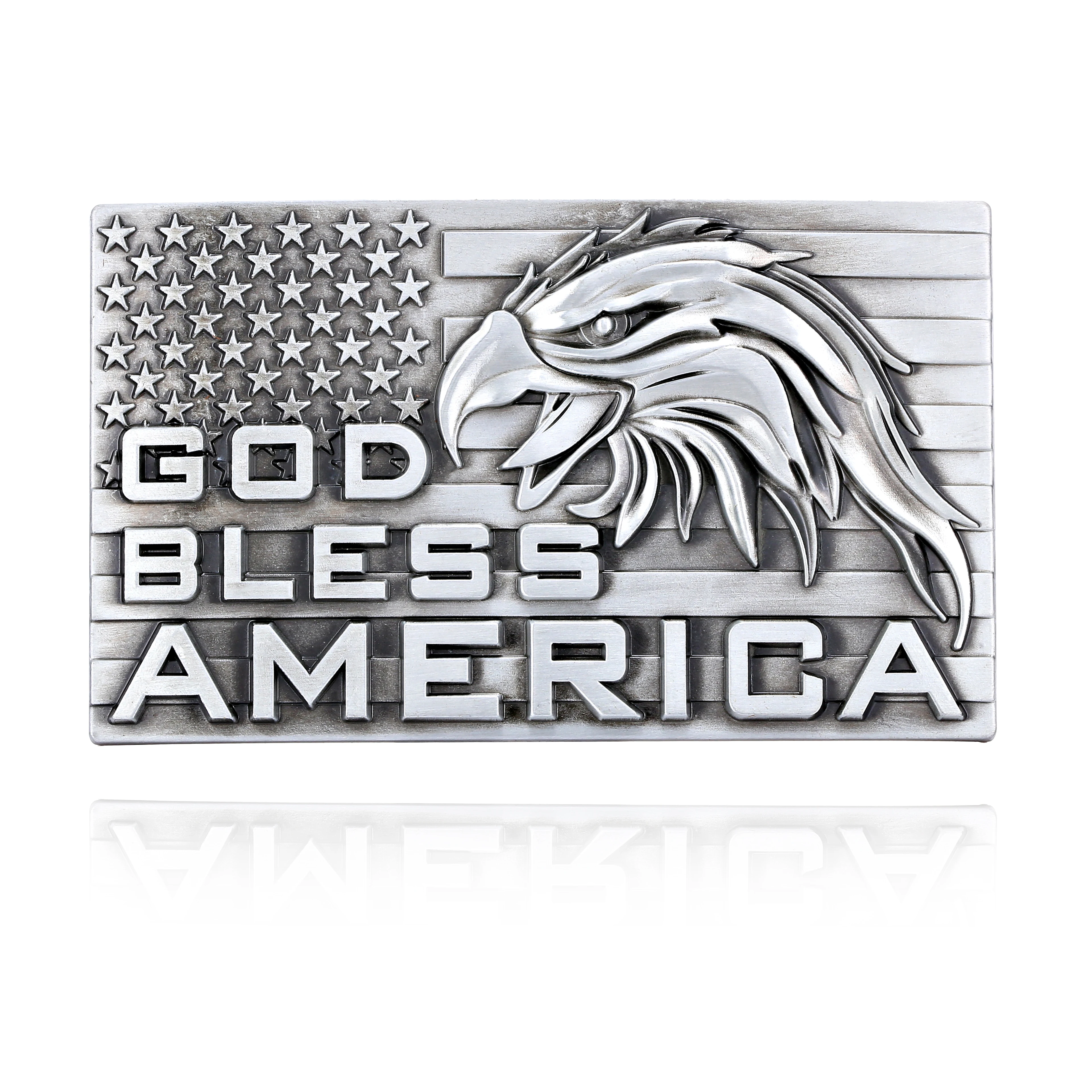 western cowboy belt buckle american flag novel belts buckles for men Apply to 3.8 belt