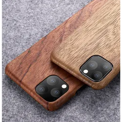 For iPhone 17 16 15 14 13 12 Pro Max 11 Pro Mini walnut Enony Rosewood MAHOGANY Real Wooden Vintage Back Hard Slim Case Cover