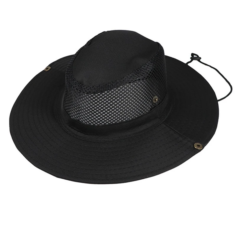 Outdoor Fishing Cap Summer Sun Protection Anti-UV Hat Sunhat For Men Fisherman Hats Breathable Male Bennet Caps Quick-dry