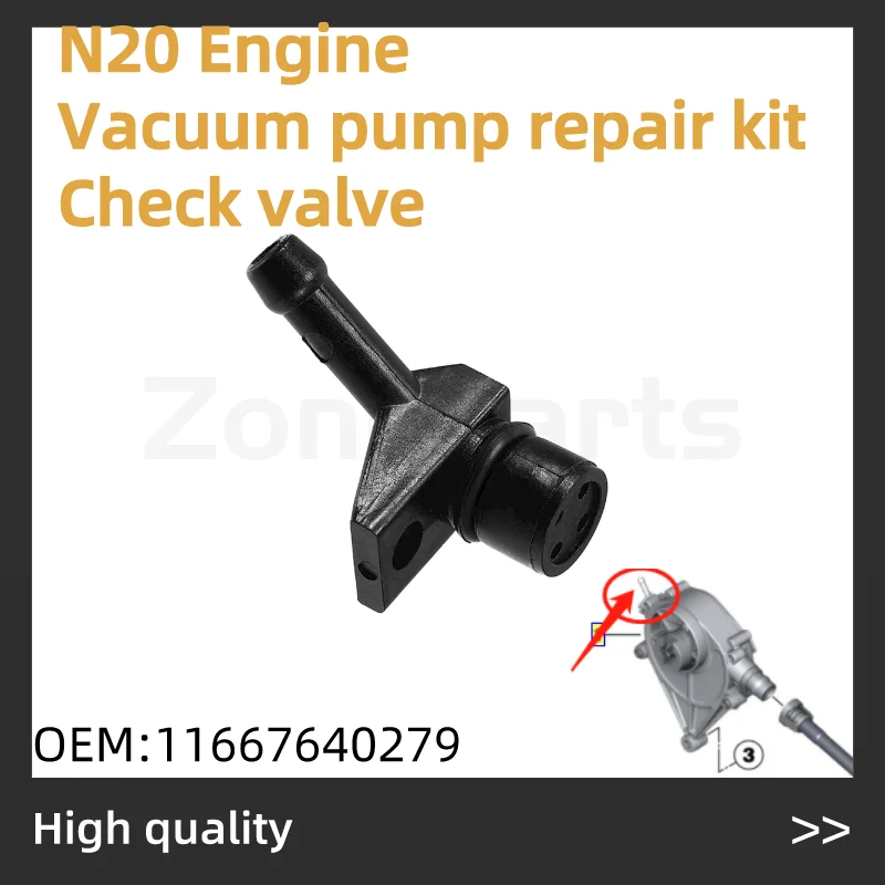 

Solve The Vacuum Pump Leakage Oil Plug Check Valve Repair Kit For BMW N20 Engine F20 F21 F25 F30 F35 F10 F11 F18 E84 11667640279