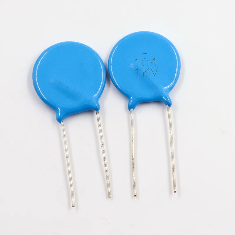 Condensatore ceramico ad alta tensione da 20 pezzi 1KV 82P 100P 150P 470P 560P 1nf(102) 2.2nf(222) 4.7nf(472) 10nf(103) 100nf(104)