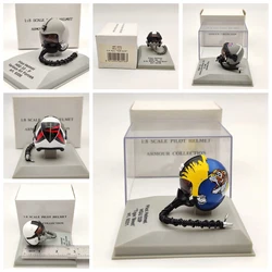 CDC Armour 1:8 Scale Pilot Helmet HGU 26P/55P/33P/MK 10/Gueneau 316/APH 6B Diecast Models Auto Toys Collection Gift