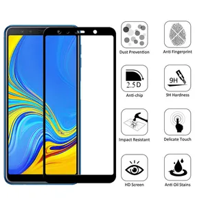 Kaca Pelindung Ultra Tipis Anti Gores untuk Samsung Galaxy A7 A8 A6 A5 Plus Kaca Pelindung Layar untuk Galaxy J8 J7 J6 J4 Plus 8 tampilan penjualan terbaik j4 j400m asli - №