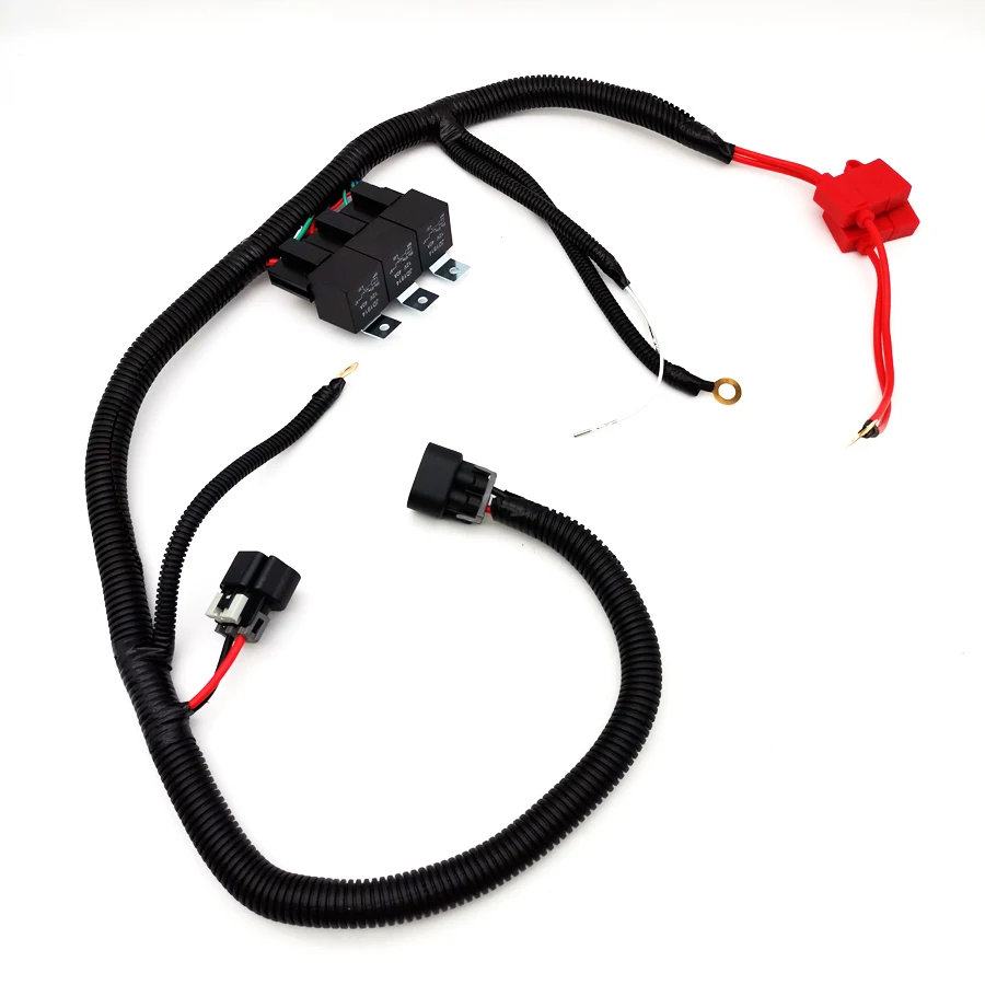 

Dual Electric Fan Upgrade Wiring Harness 7L5533A226T for GM truck ECU Control 1999–2006